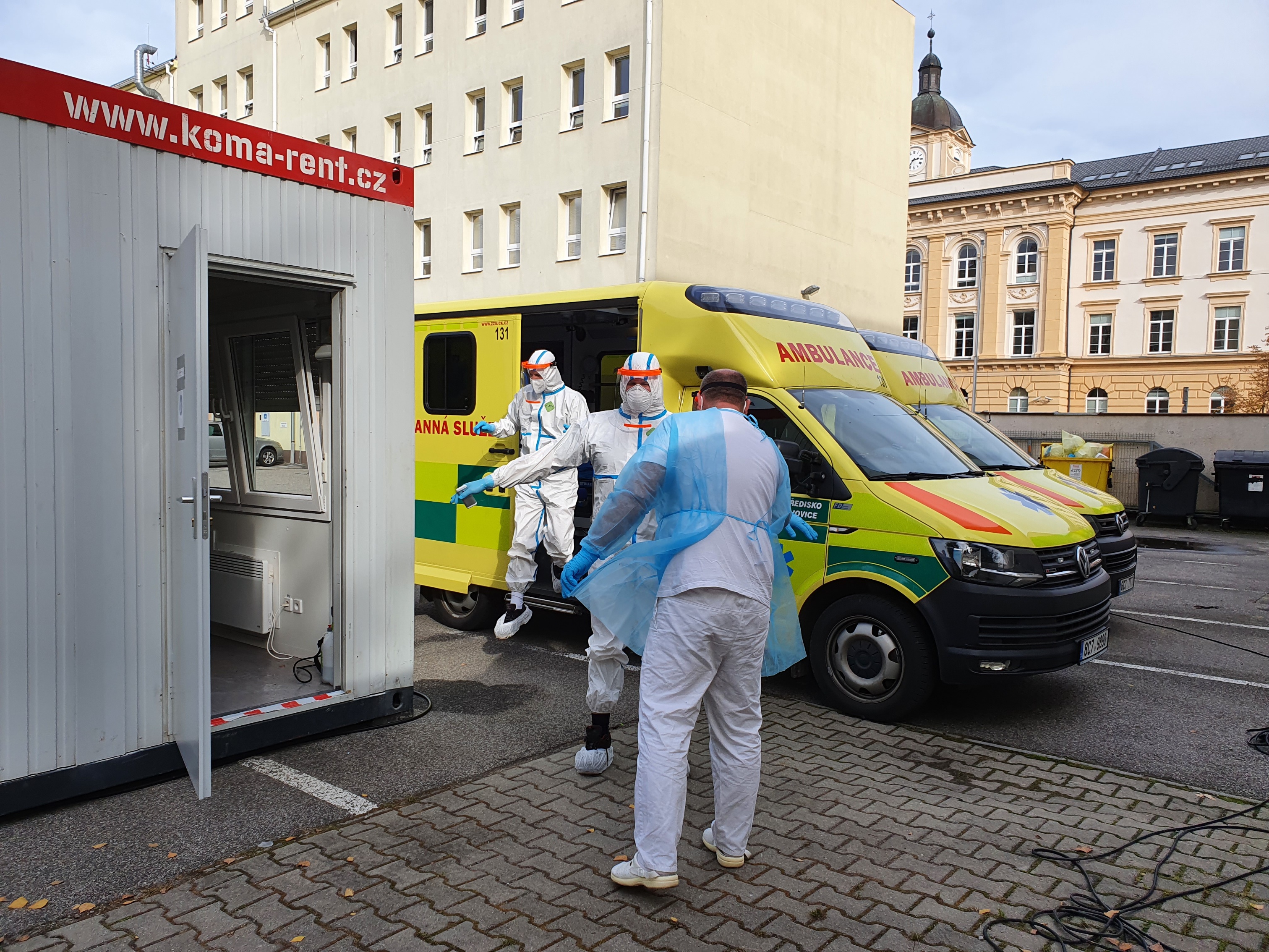 Zdravotnická záchranná služba JčK k epidemii COVID 19